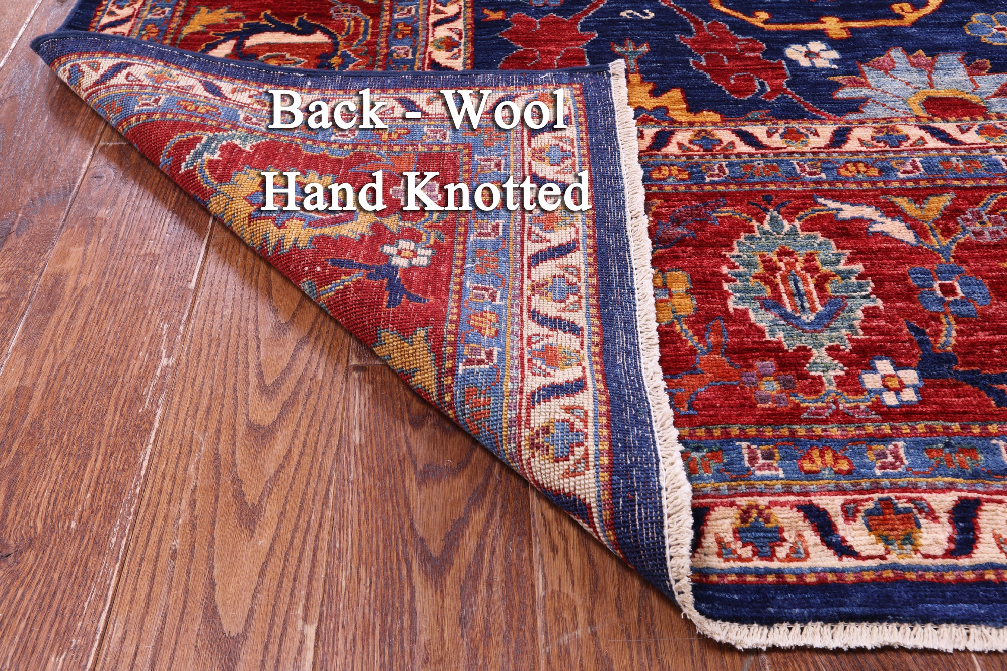 Persian Fine Serapi Hand Knotted Wool Rug - 11' 7" X 14' 11" - Golden Nile