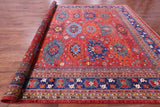 Persian Fine Serapi Hand Knotted Wool Rug - 11' 7" X 14' 8" - Golden Nile