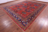 Persian Fine Serapi Hand Knotted Wool Rug - 11' 7" X 14' 8" - Golden Nile