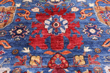 Persian Fine Serapi Handmade Wool Rug - 11' 9" X 14' 9" - Golden Nile