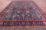 Persian Fine Serapi Handmade Wool Rug - 11' 9" X 14' 9" - Golden Nile