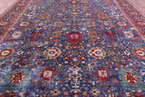 Persian Fine Serapi Handmade Wool Rug - 11' 9" X 14' 9" - Golden Nile