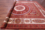 Persian Tabriz Hand Knotted Wool Rug - 11' 9" X 14' 9" - Golden Nile