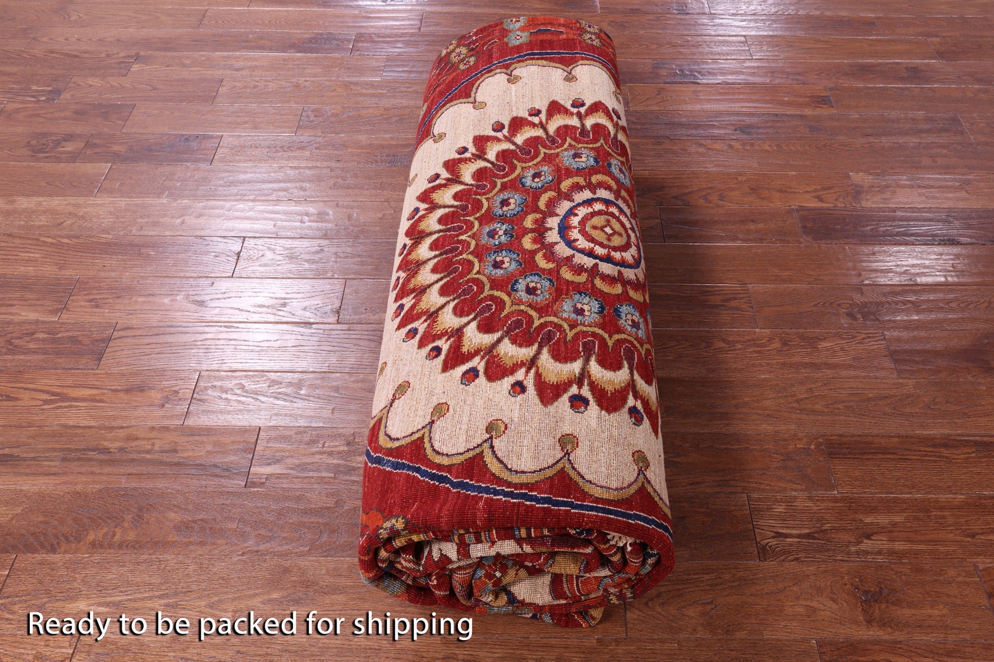 Persian Tabriz Hand Knotted Wool Rug - 11' 9" X 14' 9" - Golden Nile