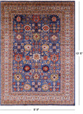Persian Fine Serapi Handmade Wool Rug - 9' 9" X 13' 5" - Golden Nile