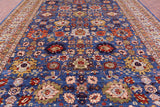Persian Fine Serapi Handmade Wool Rug - 9' 9" X 13' 5" - Golden Nile