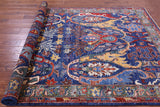 Persian Fine Serapi Handmade Wool Rug - 5' 9" X 8' 9" - Golden Nile