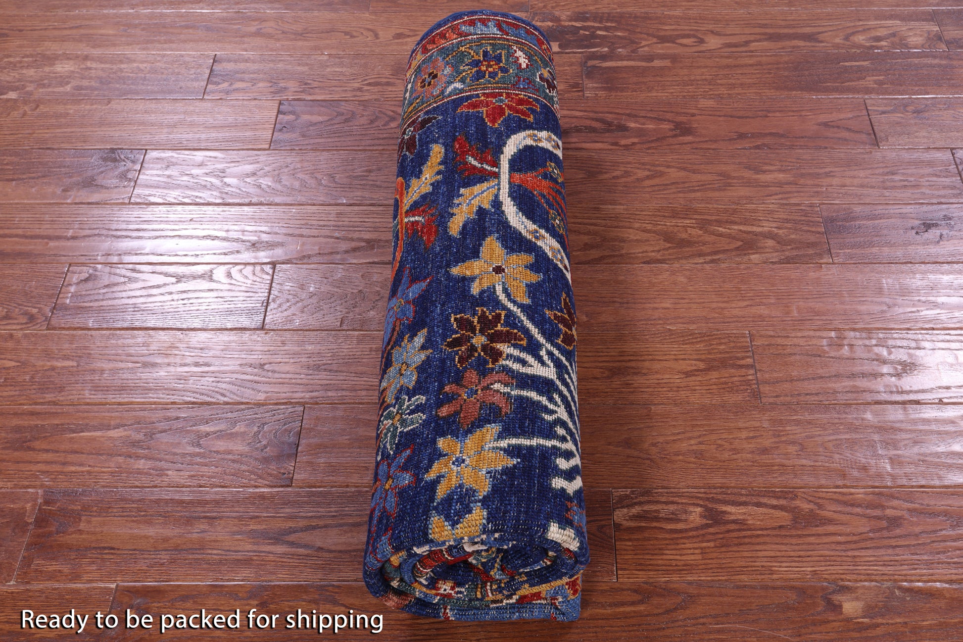 Persian Fine Serapi Handmade Wool Rug - 5' 9" X 8' 9" - Golden Nile