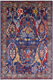 Persian Fine Serapi Handmade Wool Rug - 5' 9" X 8' 9" - Golden Nile