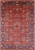 Persian Fine Serapi Handmade Wool Rug - 9' 10" X 14' 0" - Golden Nile