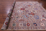 Persian Fine Serapi Hand Knotted Wool Rug - 9' 10" X 13' 7" - Golden Nile