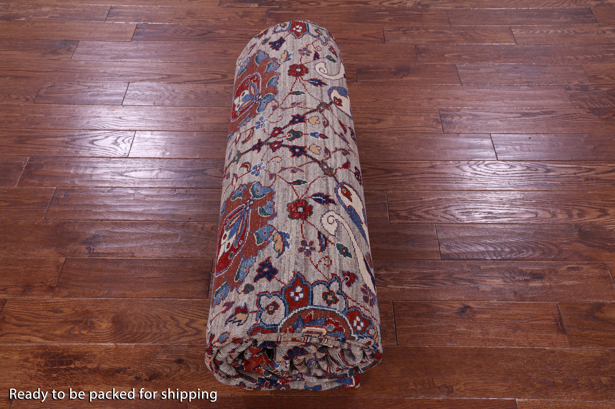 Persian Fine Serapi Hand Knotted Wool Rug - 9' 10" X 13' 7" - Golden Nile