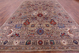 Persian Fine Serapi Hand Knotted Wool Rug - 9' 10" X 13' 7" - Golden Nile