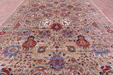 Persian Fine Serapi Hand Knotted Wool Rug - 9' 10" X 13' 7" - Golden Nile
