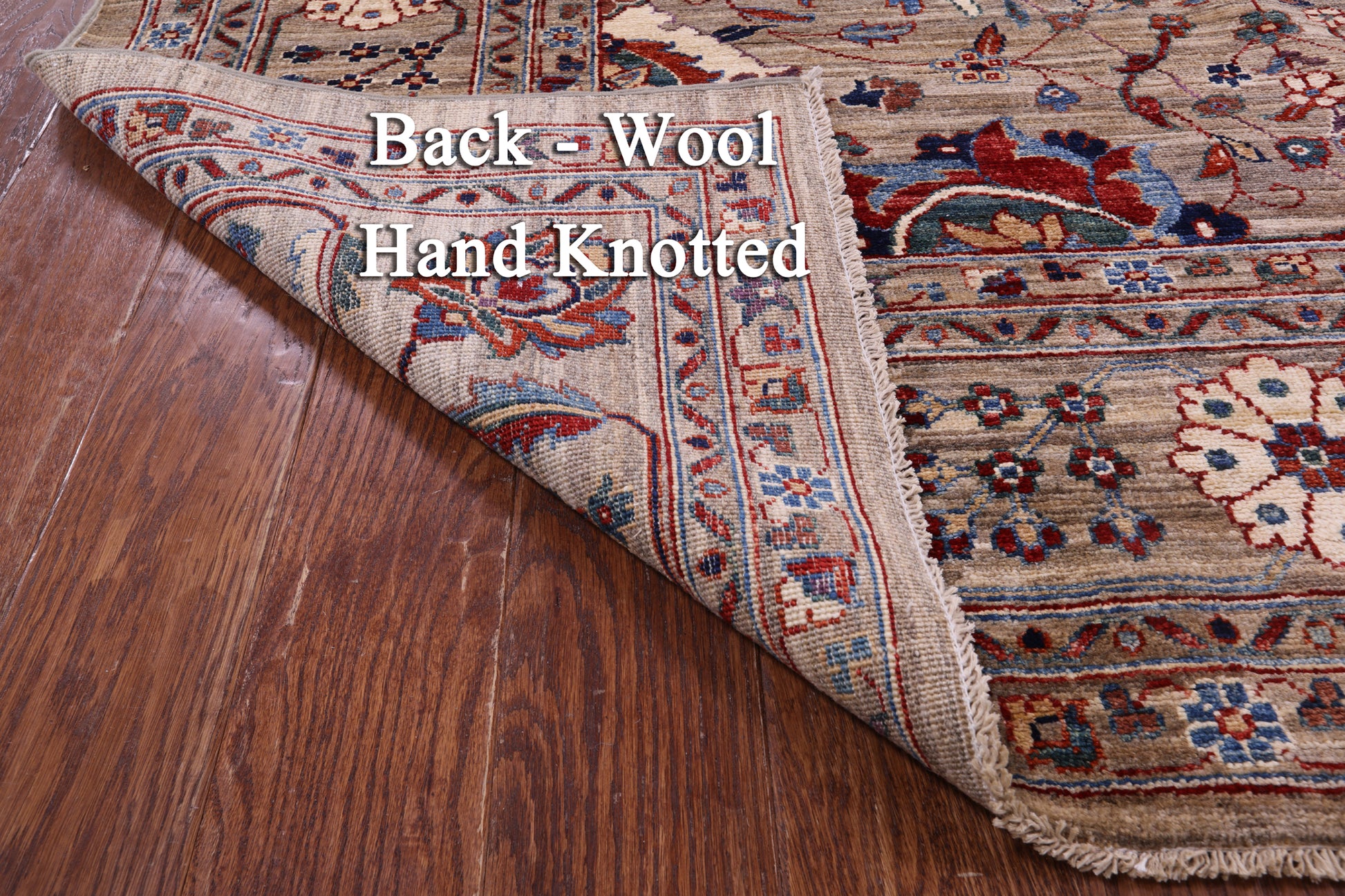 Persian Fine Serapi Hand Knotted Wool Rug - 9' 10" X 13' 7" - Golden Nile