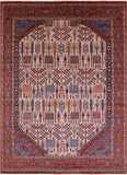 Persian Ziegler Hand Knotted Wool Rug - 9' 8" X 13' 3" - Golden Nile