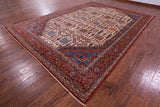 Persian Ziegler Hand Knotted Wool Rug - 9' 8" X 13' 3" - Golden Nile