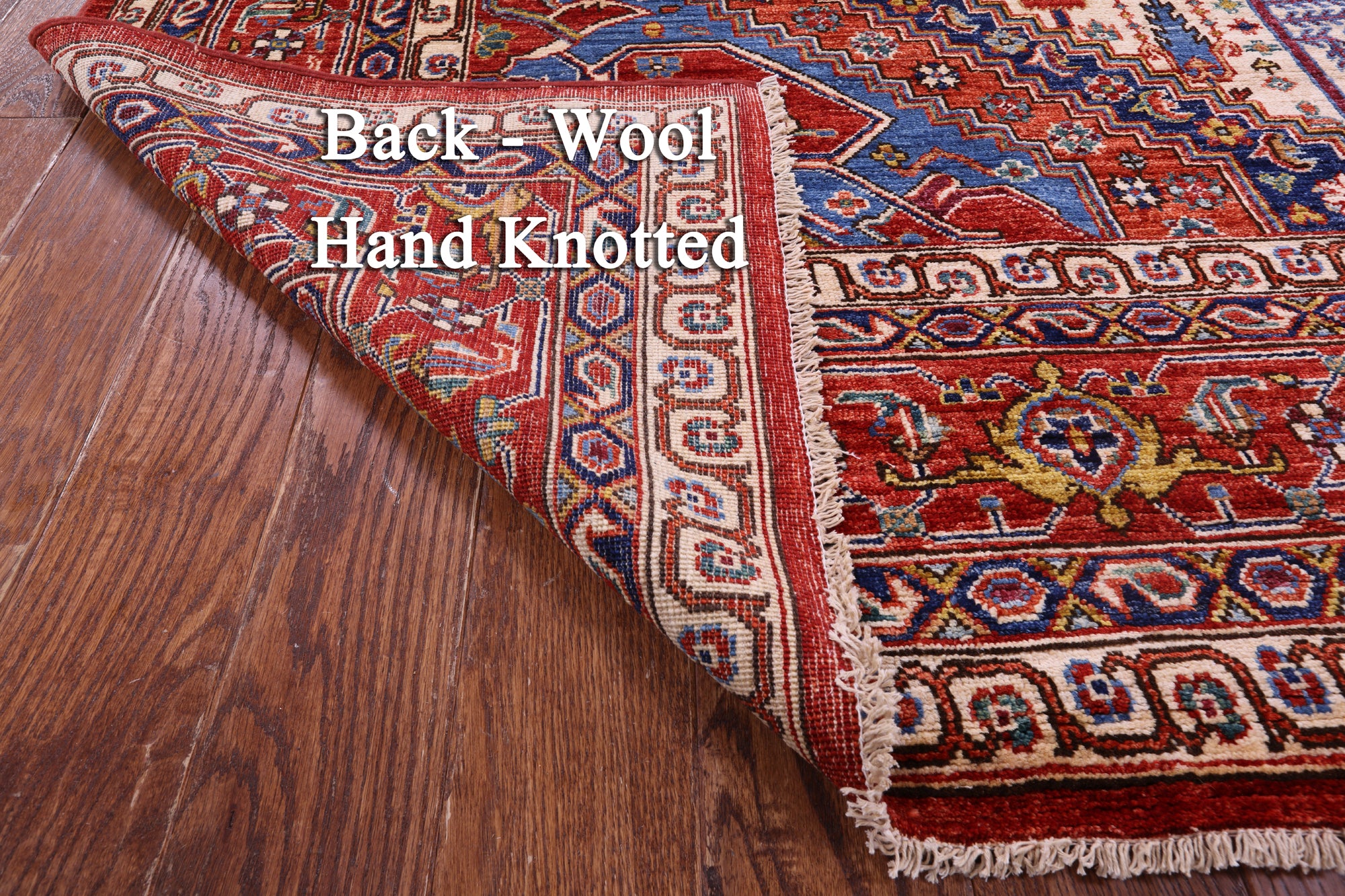 Persian Ziegler Hand Knotted Wool Rug - 9' 8" X 13' 3" - Golden Nile