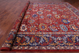 Persian Fine Serapi Hand Knotted Wool Rug - 14' 0" X 24' 3" - Golden Nile