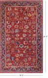 Persian Fine Serapi Hand Knotted Wool Rug - 14' 0" X 24' 3" - Golden Nile