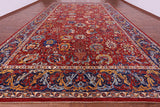 Persian Fine Serapi Hand Knotted Wool Rug - 14' 0" X 24' 3" - Golden Nile