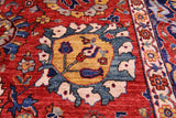 Persian Fine Serapi Handmade Wool Rug - 14' 4" X 24' 1" - Golden Nile