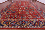 Persian Fine Serapi Handmade Wool Rug - 14' 4" X 24' 1" - Golden Nile