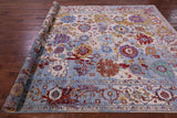 Persian Fine Serapi Handmade Wool Rug - 8' 0" X 9' 11" - Golden Nile