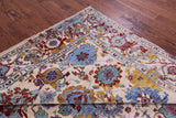 Persian Fine Serapi Handmade Wool Rug - 8' 0" X 9' 11" - Golden Nile