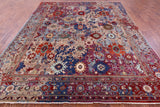 Persian Fine Serapi Hand Knotted Wool Rug - 8' 1" X 10' 4" - Golden Nile