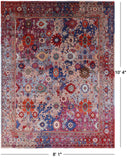 Persian Fine Serapi Hand Knotted Wool Rug - 8' 1" X 10' 4" - Golden Nile