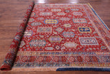 Persian Fine Serapi Handmade Wool Rug - 8' 4" X 9' 8" - Golden Nile