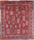 Persian Fine Serapi Handmade Wool Rug - 8' 4" X 9' 8" - Golden Nile