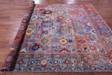 Persian Fine Serapi Hand Knotted Wool Rug - 8' 0" X 9' 9" - Golden Nile