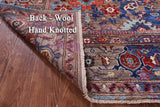 Persian Fine Serapi Hand Knotted Wool Rug - 8' 0" X 9' 9" - Golden Nile
