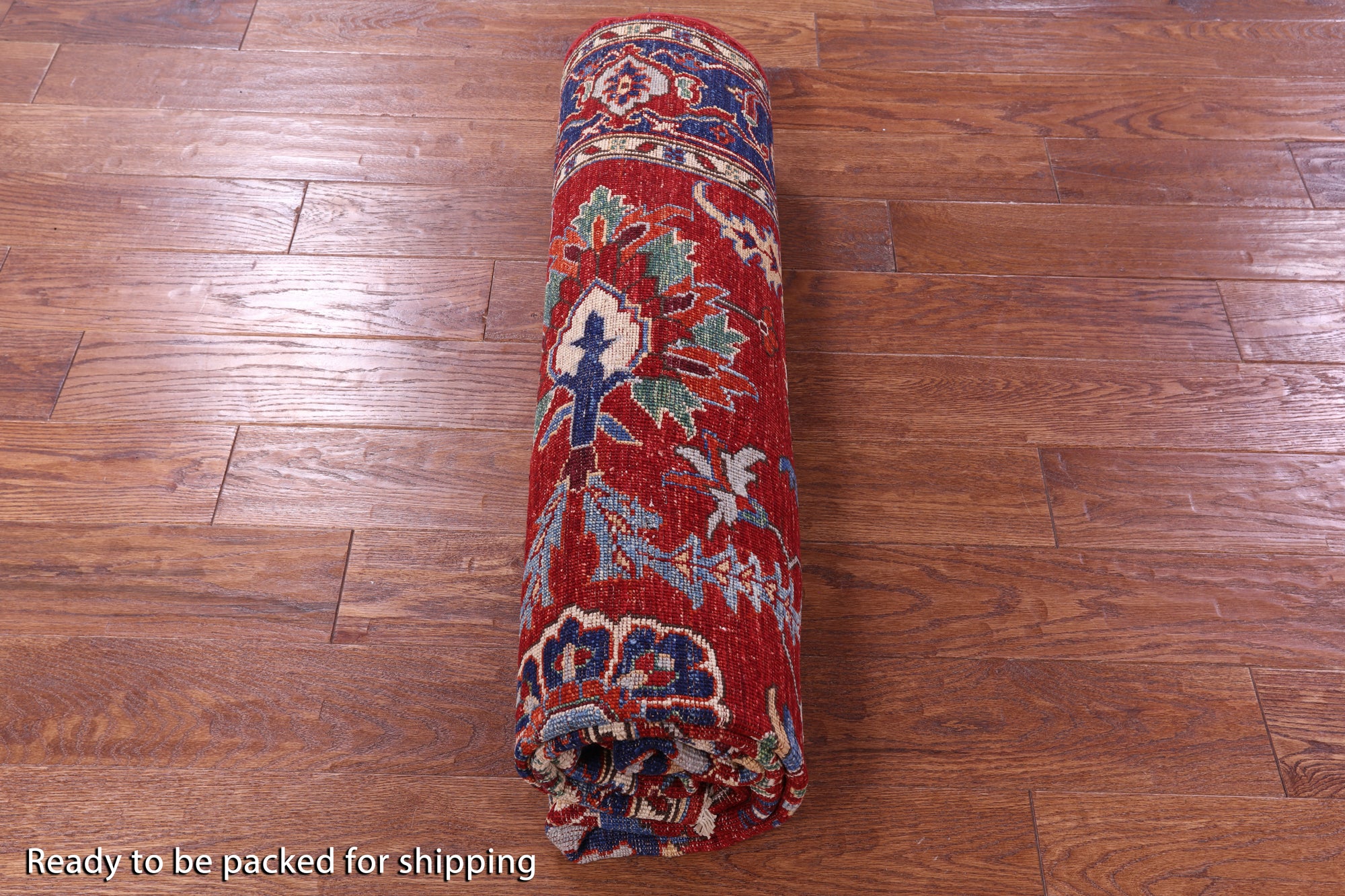 Persian Fine Serapi Hand Knotted Wool Rug - 5' 10" X 8' 2" - Golden Nile