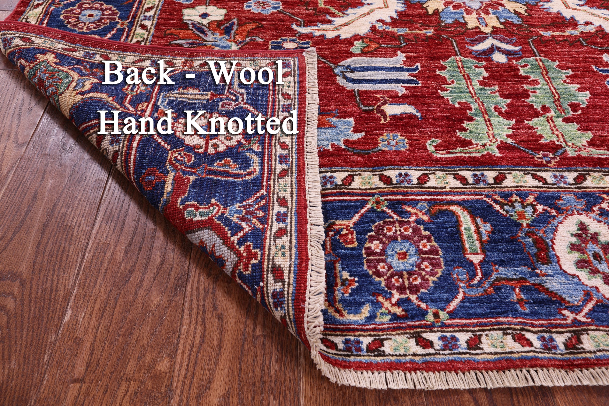 Persian Fine Serapi Hand Knotted Wool Rug - 5' 10" X 8' 2" - Golden Nile