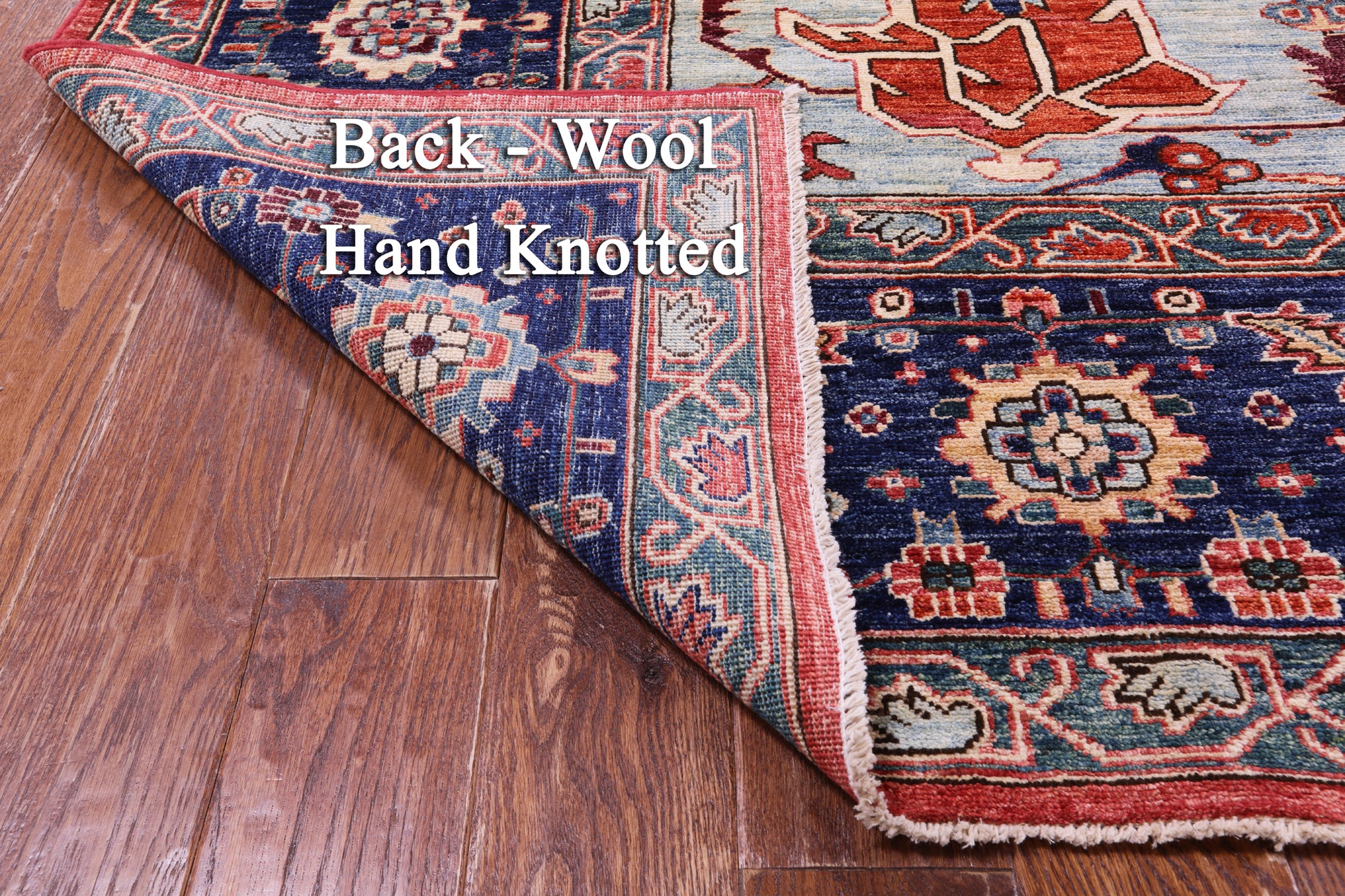 Persian Fine Serapi Handmade Wool Rug - 10' 9" X 17' 2" - Golden Nile