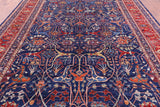 Persian Fine Serapi Hand Knotted Wool Rug - 9' 9" X 13' 6" - Golden Nile