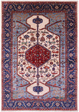 Persian Fine Serapi Handmade Wool Rug - 9' 7" X 13' 6" - Golden Nile