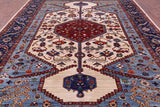 Persian Fine Serapi Handmade Wool Rug - 9' 7" X 13' 6" - Golden Nile