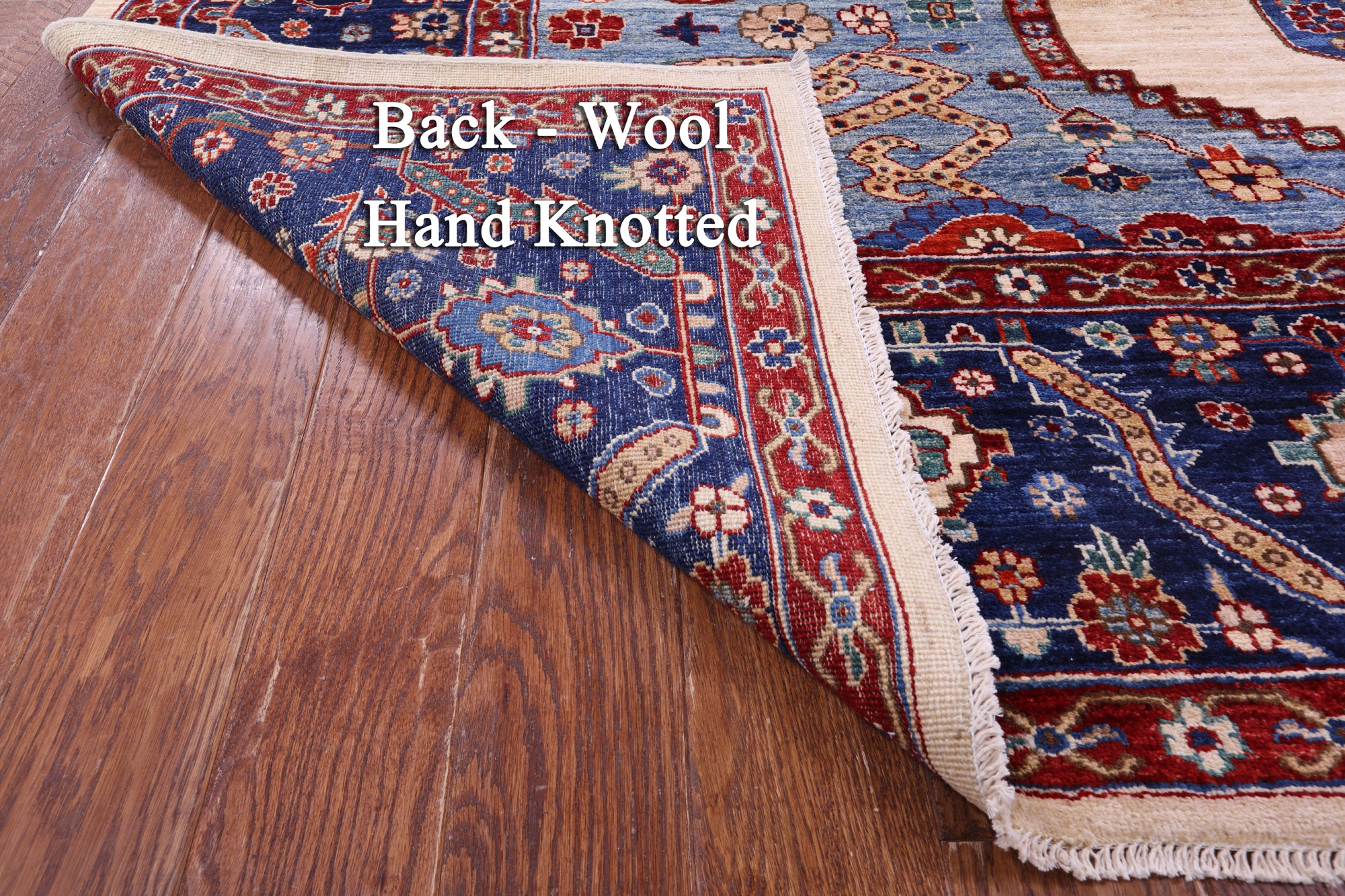 Persian Fine Serapi Handmade Wool Rug - 9' 7" X 13' 6" - Golden Nile