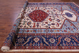 Persian Fine Serapi Handmade Wool Rug - 9' 7" X 13' 6" - Golden Nile