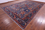 Persian Fine Serapi Hand Knotted Wool Rug - 11' 0" X 16' 9" - Golden Nile
