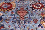 Persian Fine Serapi Handmade Wool Rug - 12' 0" X 14' 6" - Golden Nile
