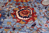 Persian Fine Serapi Handmade Wool Rug - 12' 0" X 14' 6" - Golden Nile