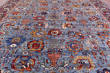 Persian Fine Serapi Handmade Wool Rug - 12' 0" X 14' 6" - Golden Nile