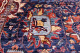 Persian Fine Serapi Hand Knotted Wool Rug - 10' 9" X 16' 3" - Golden Nile