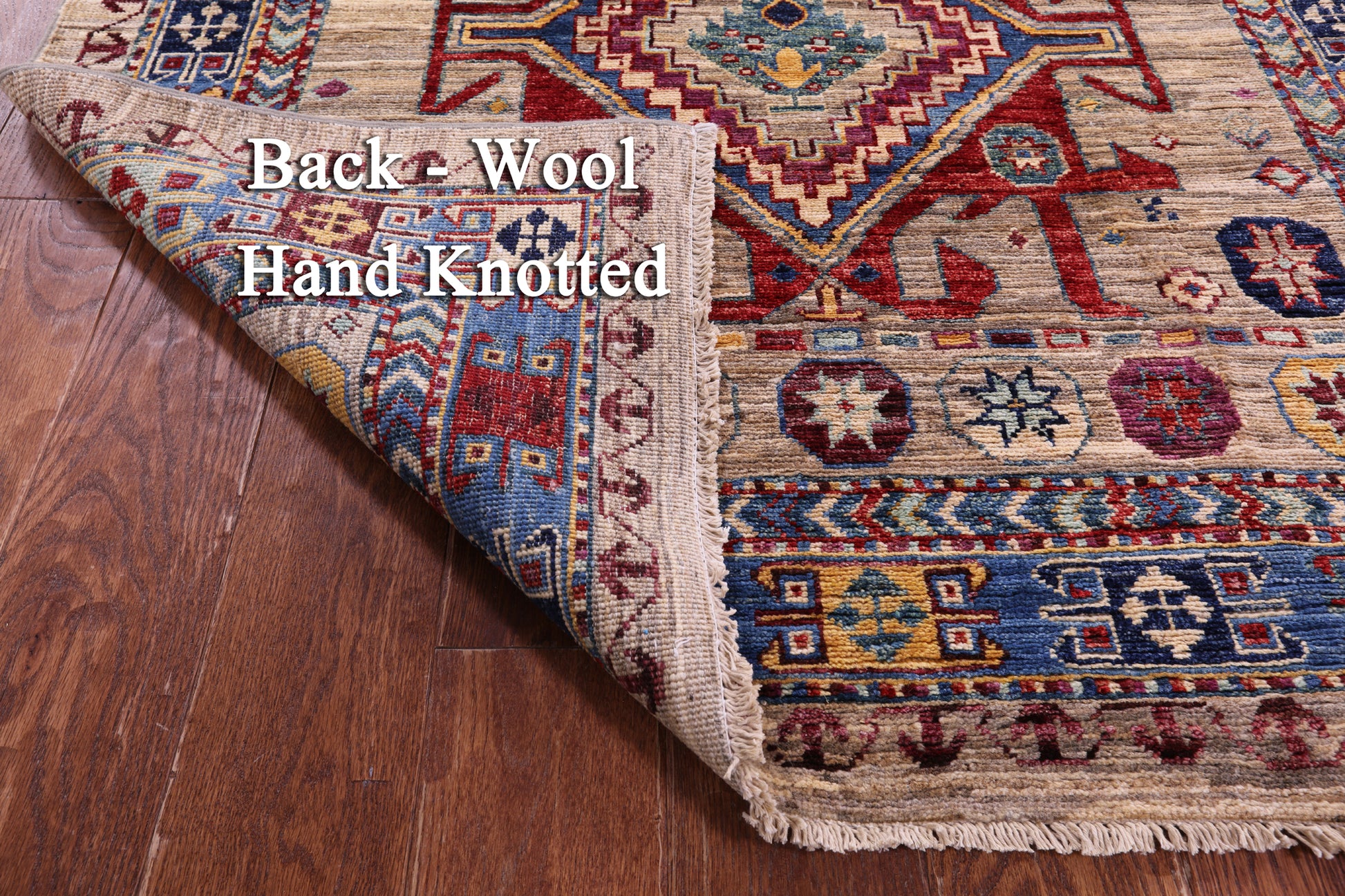 Persian Fine Serapi Hand Knotted Wool Runner Rug - 4' 0" X 12' 9" - Golden Nile