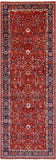 Persian Fine Serapi Handmade Wool Runner Rug - 3' 10" X 11' 3" - Golden Nile